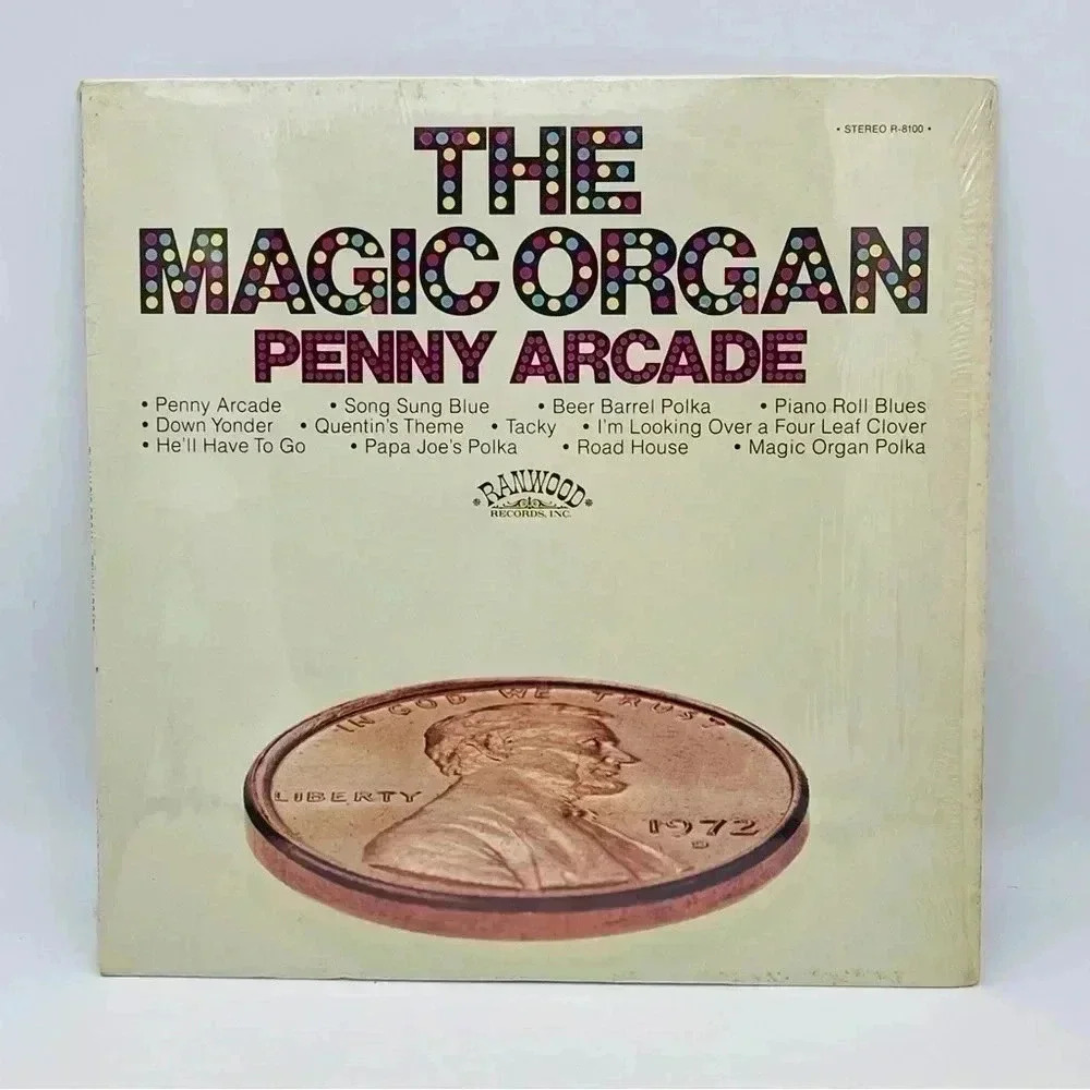 Vinyl Record The Magic Organ "Penny Arcade" Album